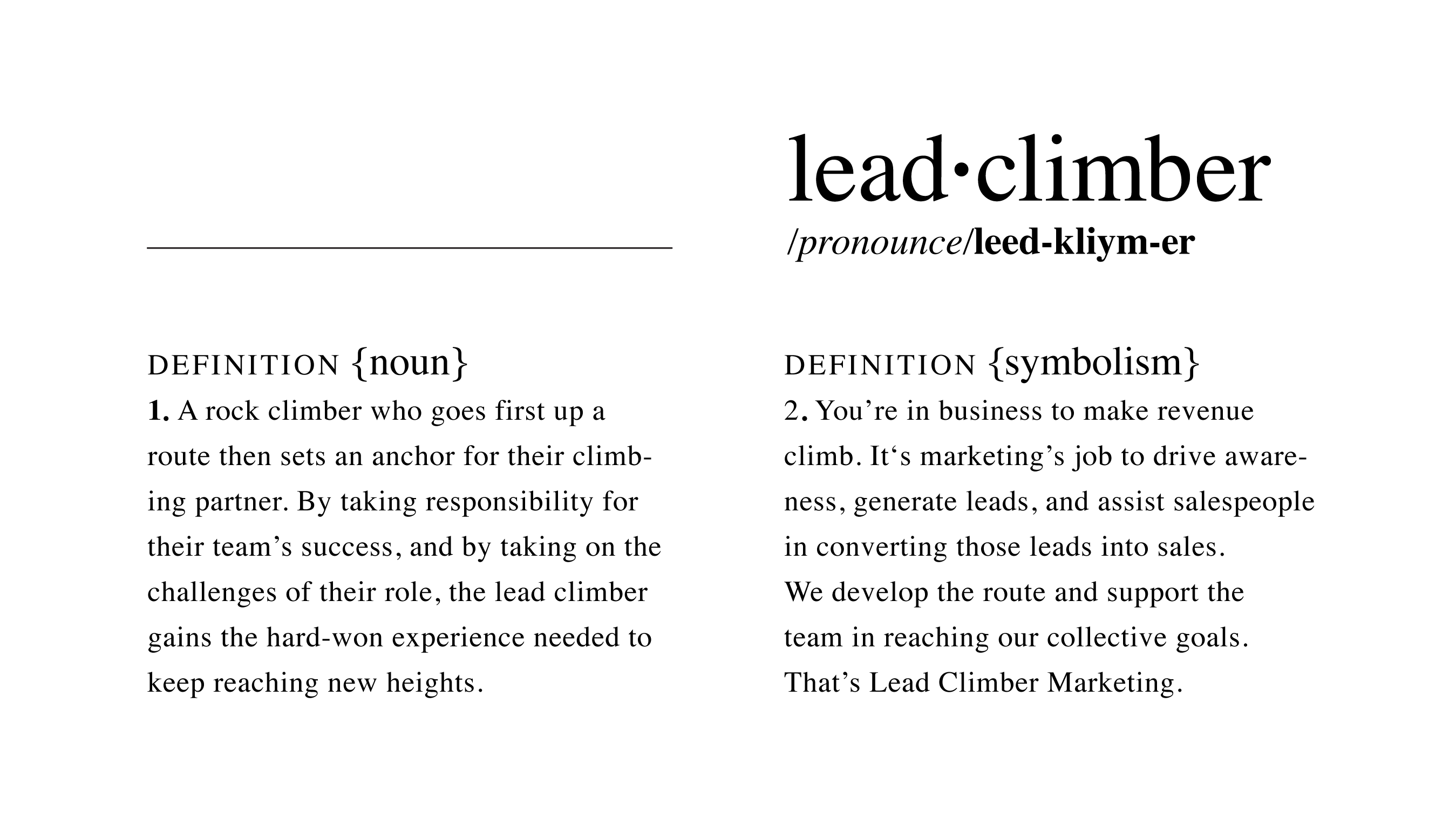 Definition Text