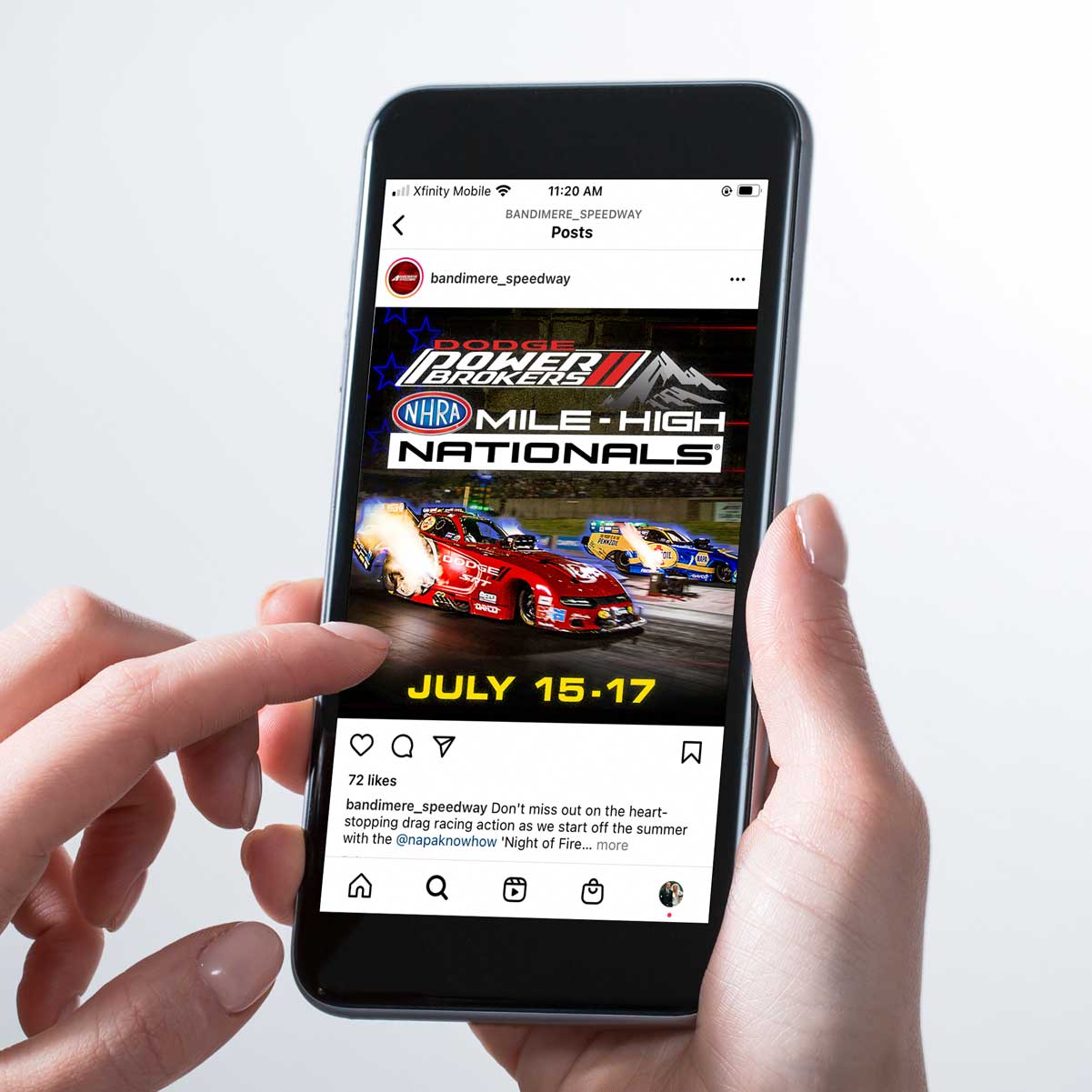 Bandimere Event