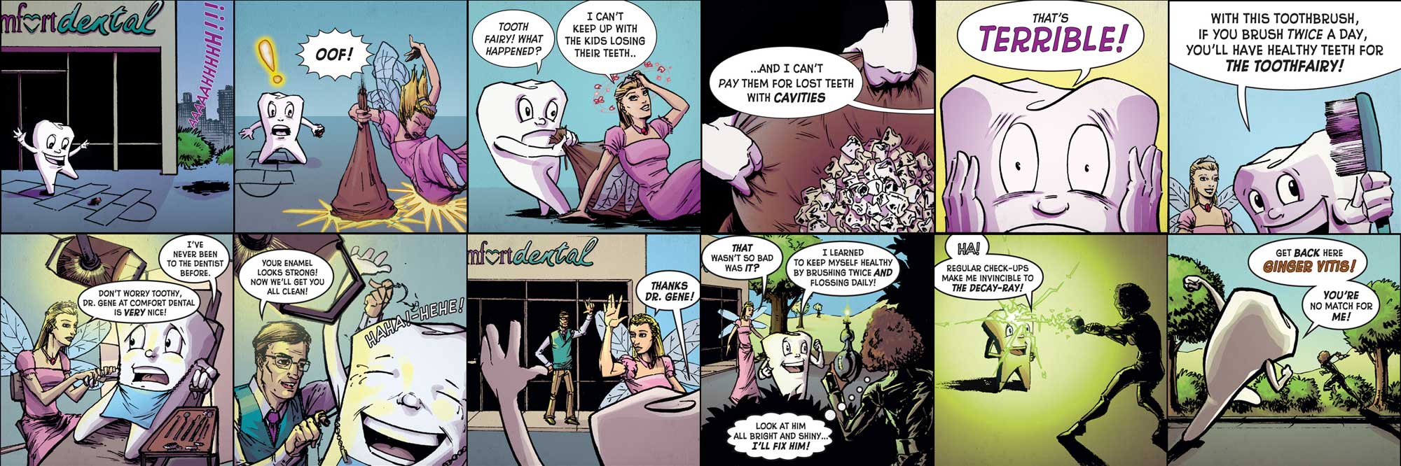 Comfort Dental Comic