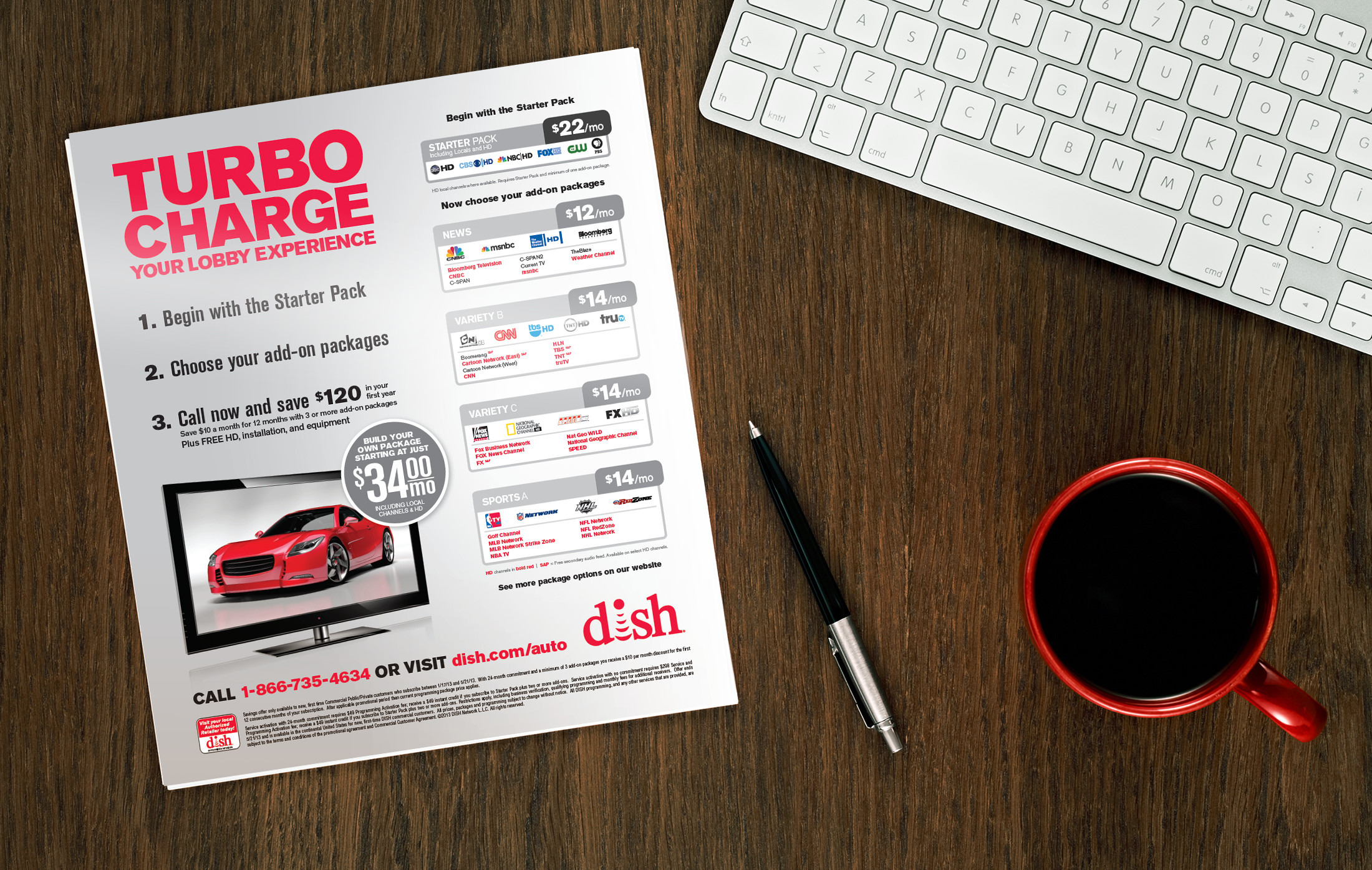 DISH turbo marketing