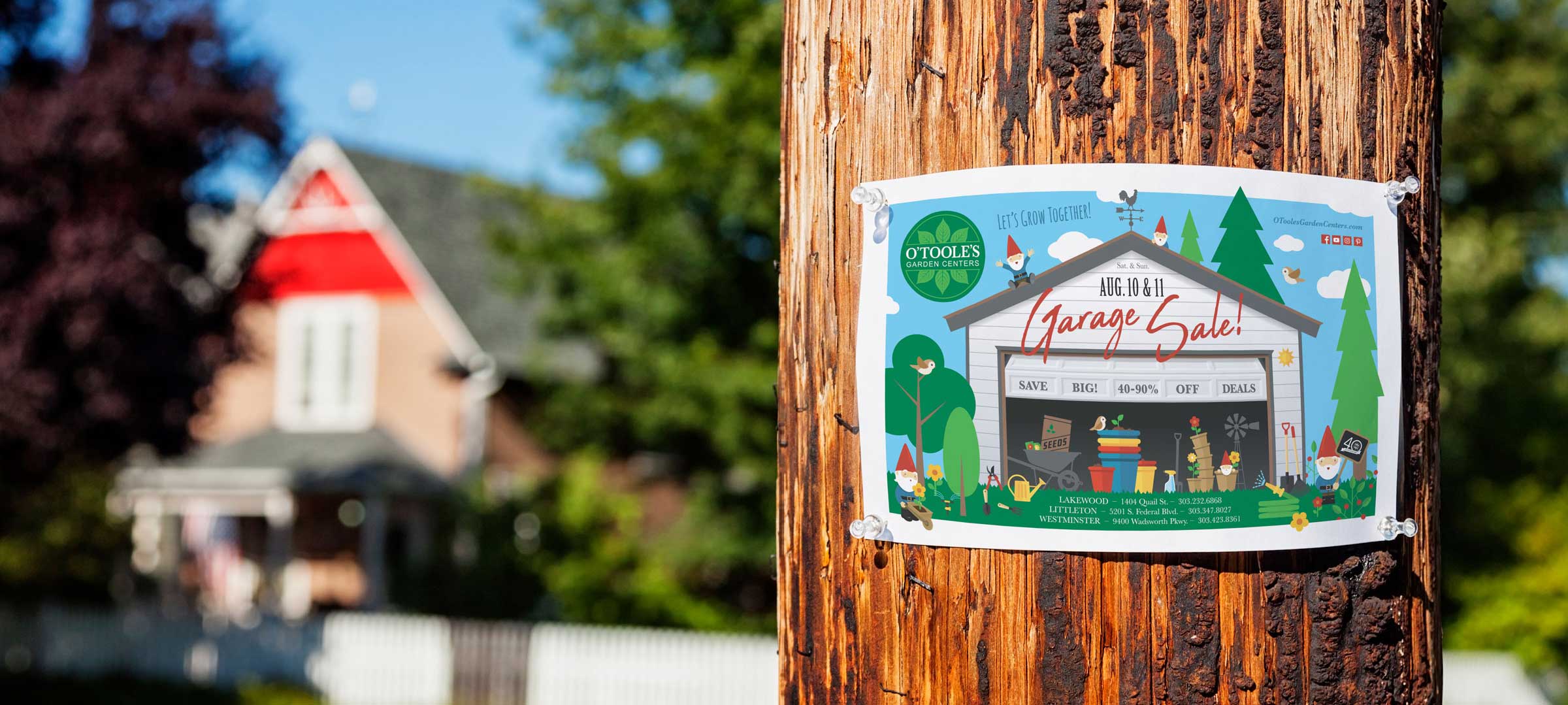 O'Tooles Garage Sale Flyer