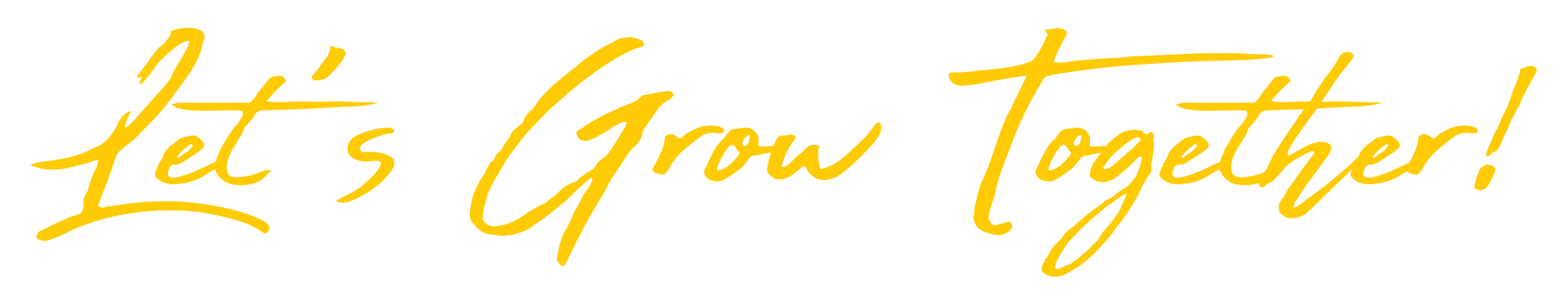 Let's Grow Together